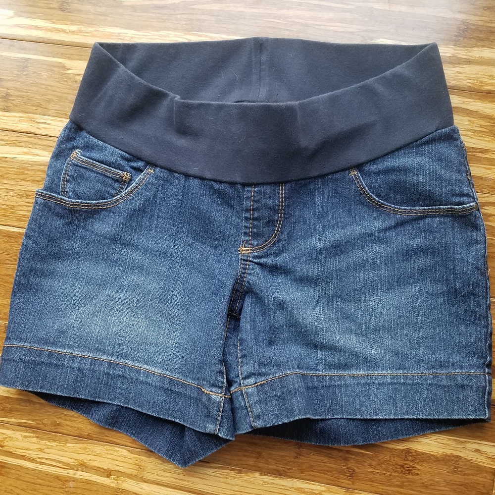 Motherhood Maternity Jean Shorts